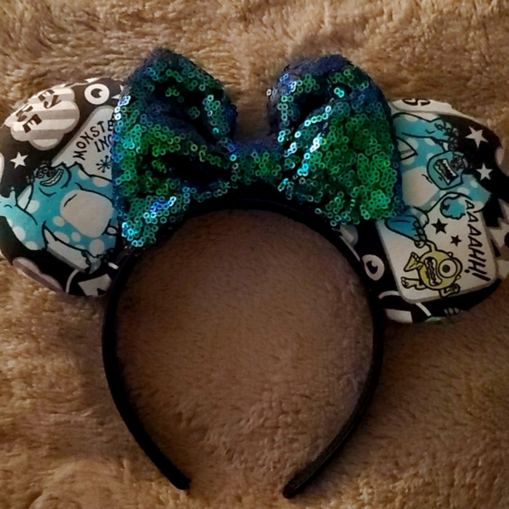 Monsters Inc Disney Ears (homemade)